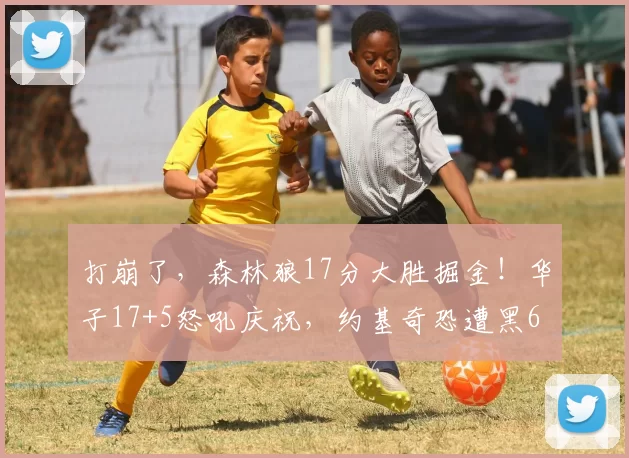 打崩了，森林狼17分大胜掘金！华子17+5怒吼庆祝，约基奇恐遭黑6