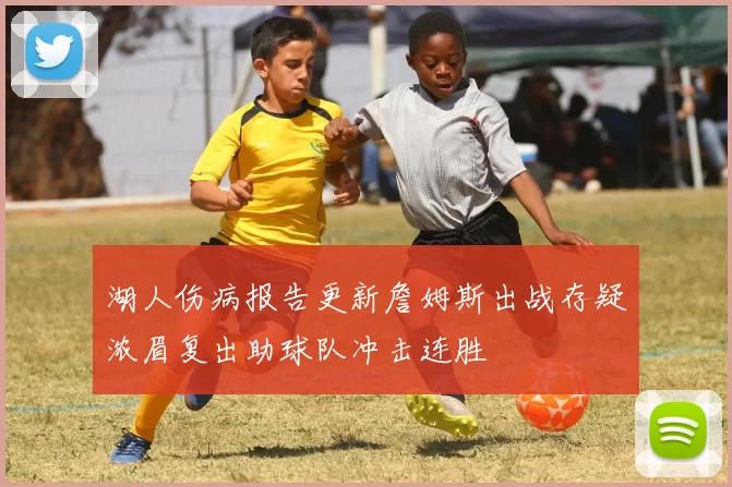 湖人伤病报告更新詹姆斯出战存疑浓眉复出助球队冲击连胜