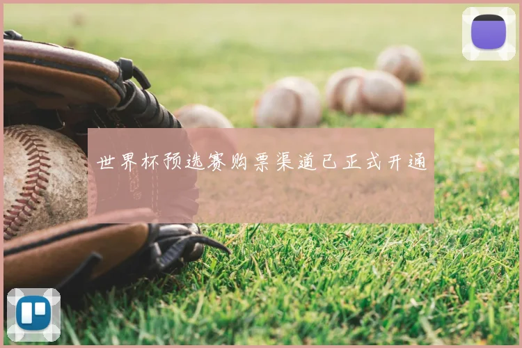 世界杯预选赛购票渠道已正式开通